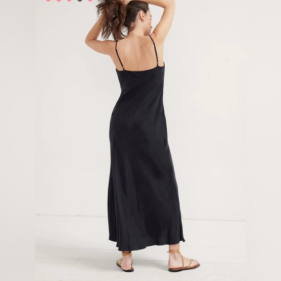 Hatch Ricky Slip Dress in Navy Maternity (Hatch size 2, pre-pregnancy 6-8) - Picture 8 of 9